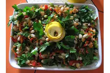 Kuru Fasulye Piyazı Tarifi ve Malzemeleri Kuru Fasulye Piyazı Tarifi ve Malzemeleri